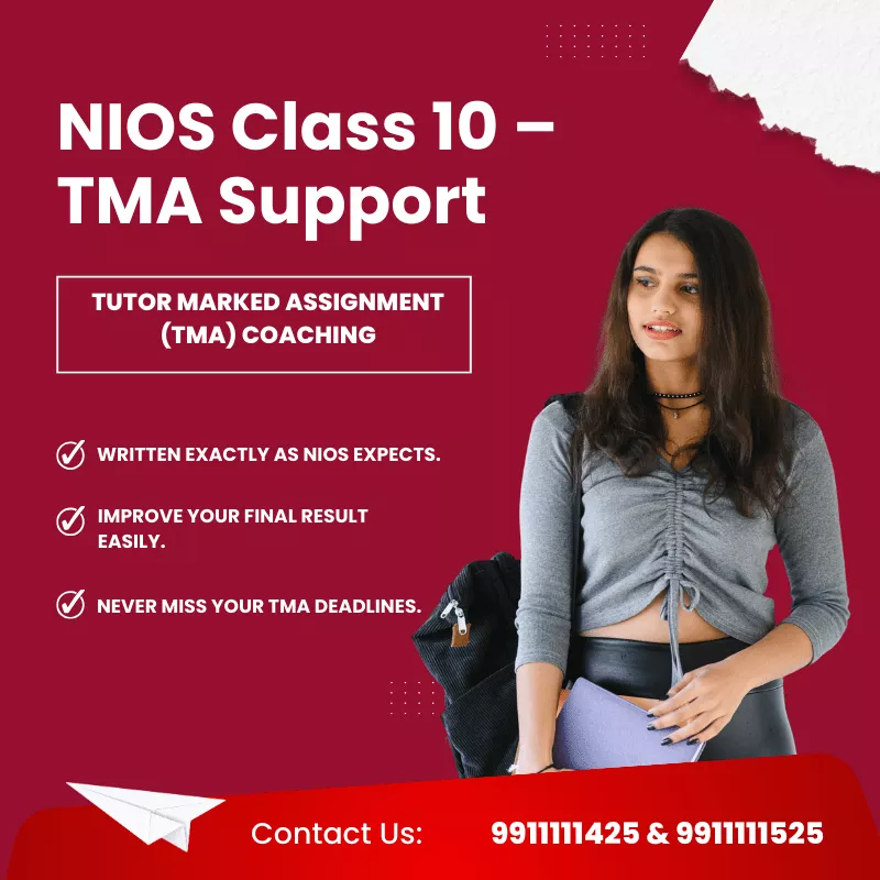 NIOS TMA Classes 10th