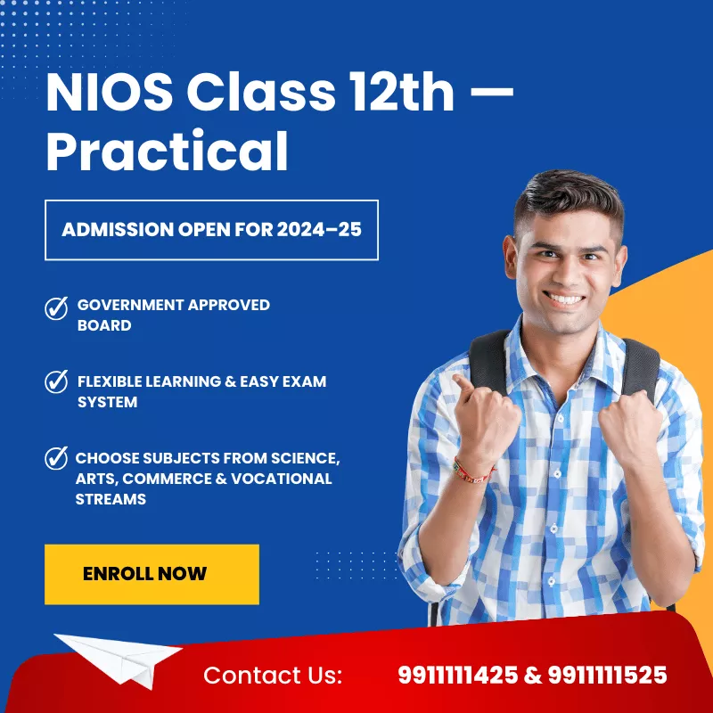 NIOS Practical Subjects Class-12th