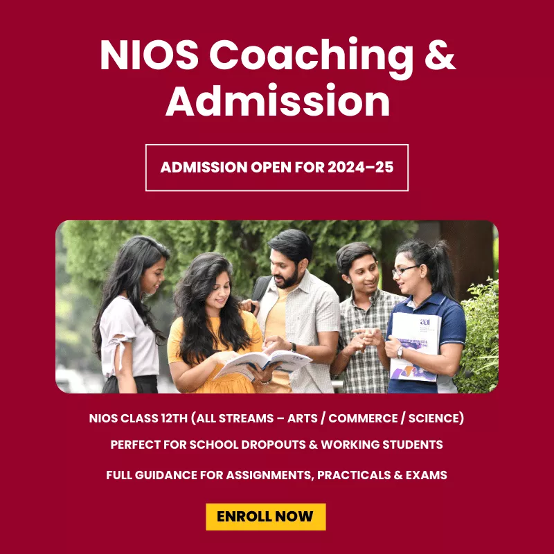 NIOS coaching classes 10th 2th