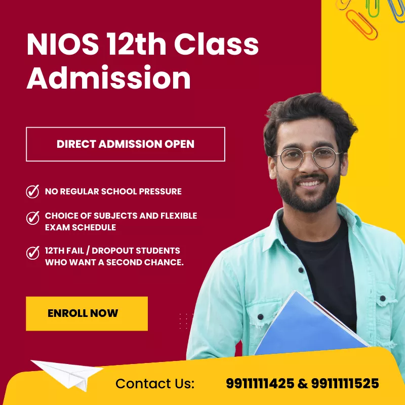 NIOS Admission Class 12th